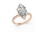 Orithia Marquise Diamond  Engagement Ring