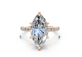 Orithia Marquise Diamond  Engagement Ring