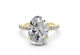 Orithia Oval Diamond  Engagement Ring