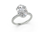 Orithia Oval Diamond  Engagement Ring