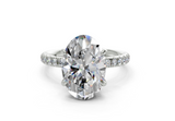 Orithia Oval Diamond  Engagement Ring