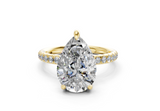 Orithia Pear Diamond  Engagement Ring