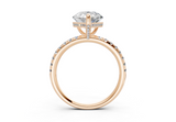 Orithia Pear Diamond  Engagement Ring