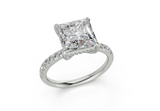 Orithia Princess Diamond  Engagement Ring