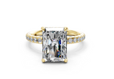 Orithia Radiant Diamond  Engagement Ring