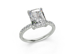 Orithia Radiant Diamond  Engagement Ring