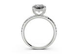 Orithia Radiant Diamond  Engagement Ring