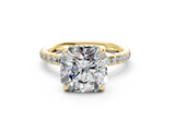 Orithia Radiant Square Diamond  Engagement Ring