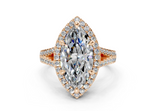 Essira Marquise Diamond  Engagement Ring