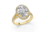 Essira Oval Diamond  Engagement Ring