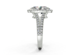 Essira Oval Diamond Engagement Ring