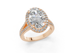 Essira Oval Diamond  Engagement Ring