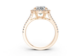 Essira Oval Diamond Engagement Ring