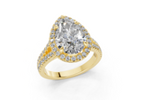 Essira Pear Diamond  Engagement Ring