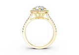 Essira Pear Diamond Engagement Ring