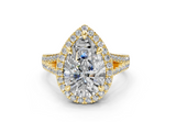 Essira Pear Diamond  Engagement Ring