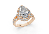 Essira Pear Diamond  Engagement Ring