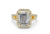 Essira Radiant Diamond Engagement Ring