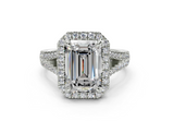 Essira Radiant Diamond  Engagement Ring