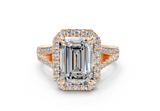 Essira Radiant Diamond  Engagement Ring