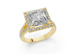 Essira Princess Diamond  Engagement Ring