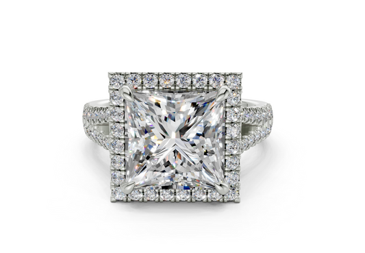 Essira Princess Diamond Engagement Ring