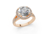 Essira Round Diamond  Engagement Ring