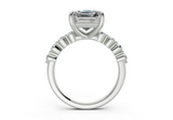 Damira Asscher Diamond  Engagement Ring