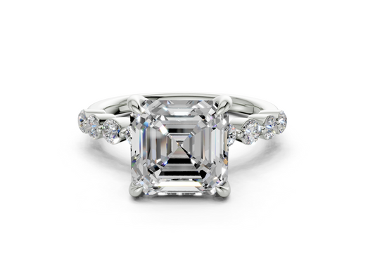 Damira Asscher Diamond Engagement Ring