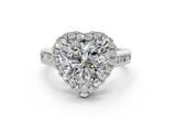 Nevaeh Heart Diamond Engagement Ring