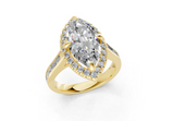 Nevaeh Marquise Diamond  Engagement Ring