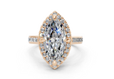 Nevaeh Marquise Diamond  Engagement Ring