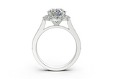 Nevaeh Oval Diamond  Engagement Ring