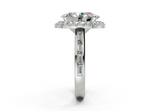 Nevaeh Oval Diamond  Engagement Ring