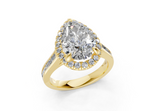 Nevaeh Pear Diamond  Engagement Ring