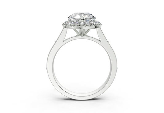 Nevaeh Pear Diamond Engagement Ring