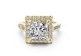 Nevaeh Princess Diamond  Engagement Ring