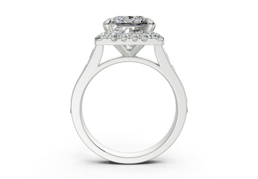 Nevaeh Princess Diamond Engagement Ring