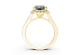 Nevaeh Radiant Diamond Engagement Ring