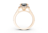 Nevaeh Radiant Diamond  Engagement Ring