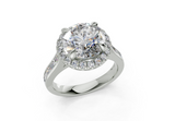 Nevaeh Round Diamond Engagement Ring