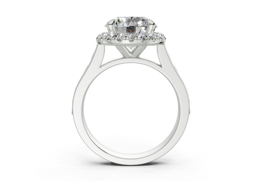 Nevaeh Round Diamond Engagement Ring