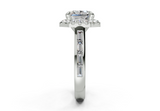 Nevaeh Radiant Square Diamond Engagement Ring