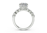 Damira Radiant Square Diamond  Engagement Ring