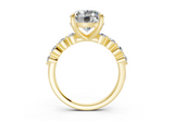 Damira Round Diamond  Engagement Ring