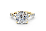 Damira Round Diamond  Engagement Ring