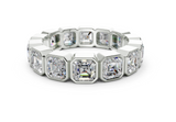 Elysees Asscher Classic Eternity Bands