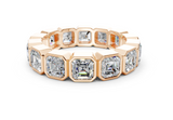 Elysees Asscher Classic Eternity Bands