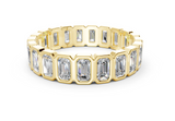 Elysees Emerald Classic Eternity Bands 4½ Carat Total Wt.