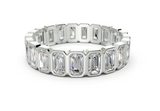 Elysees Emerald Classic Eternity Bands 4½ Carat Total Wt.